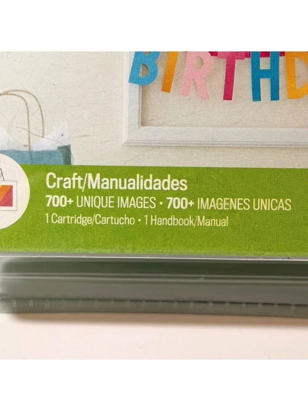 Cricut Happy Birthday Banner Cartridge Favor Tags Party Décor Craft New Sealed